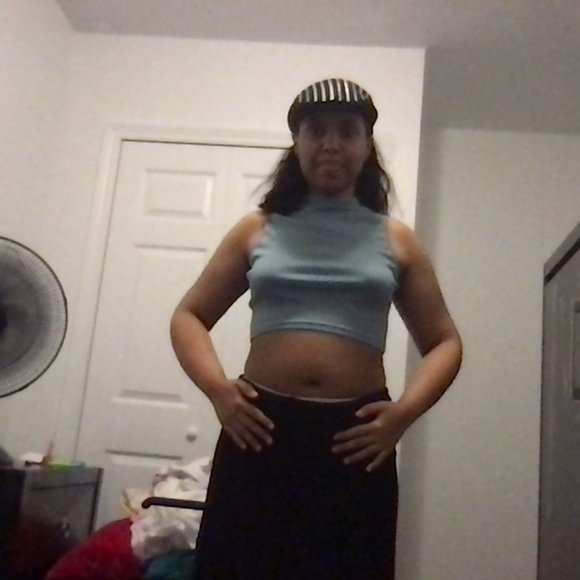 Black Hat with Sequins - Picture 2 of 6